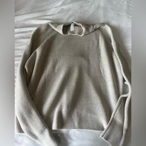Lululemon tan sweater